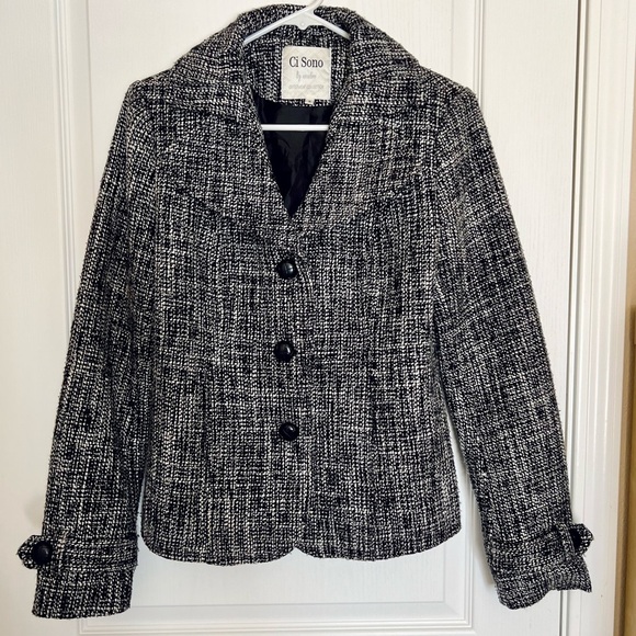 Ci Sono Tweed Jacket - Picture 1 of 5